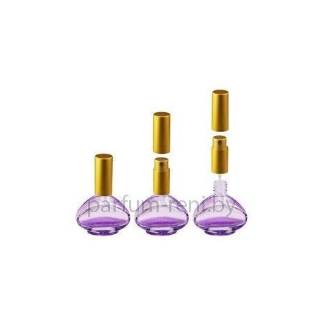 Флакон Коламбия 15мл фиолетовый (микроспрей золото)