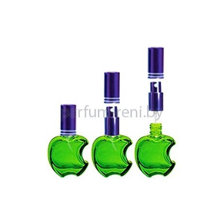 Флакон Эпл 15мл зеленый (микроспрей фиолетовый)